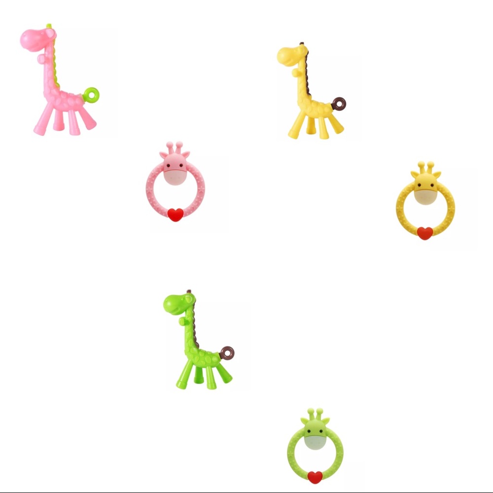 New Giraffe Teether combo (2pack)